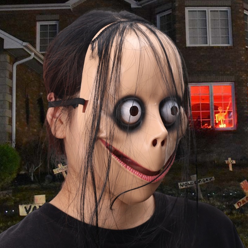 Halloween Horror Scary Clown M - đánh giá và giá Kids Face Mask