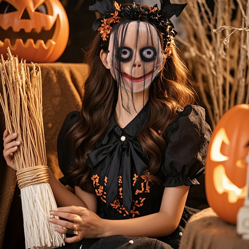 Halloween Horror Scary Clown M - đánh giá và giá Kids Face Mask