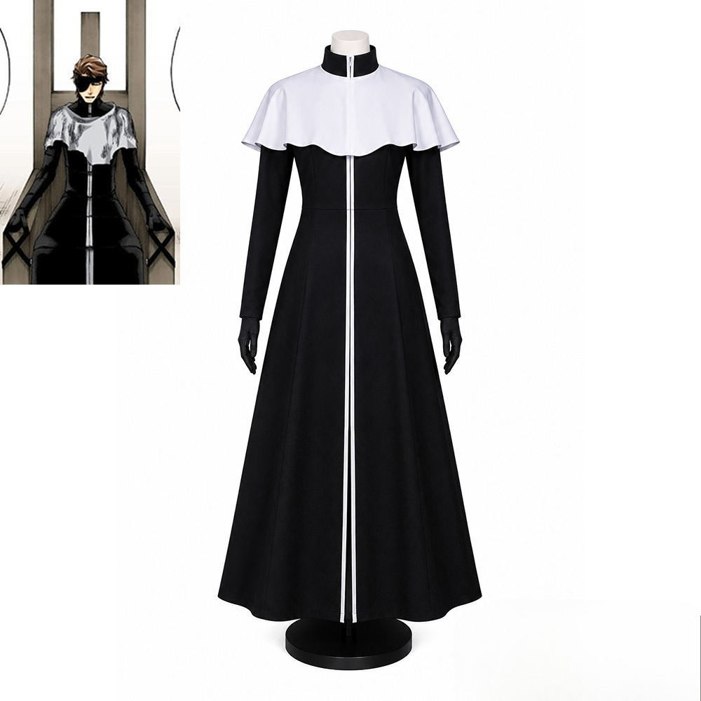 Aizen Sousuke Cosplay Costume  - đánh giá và giá Black Face Mask Pack