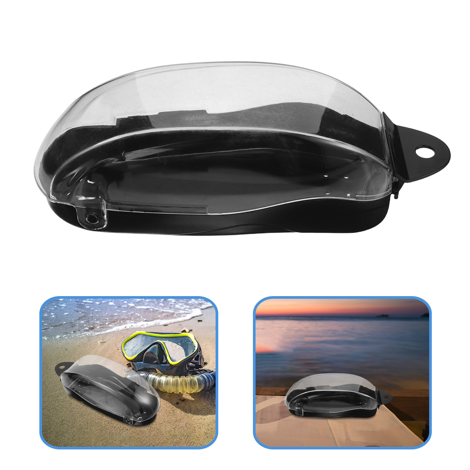 Snorkeling Mask Case Portable  - đánh giá và giá Mask Case Hard Shell