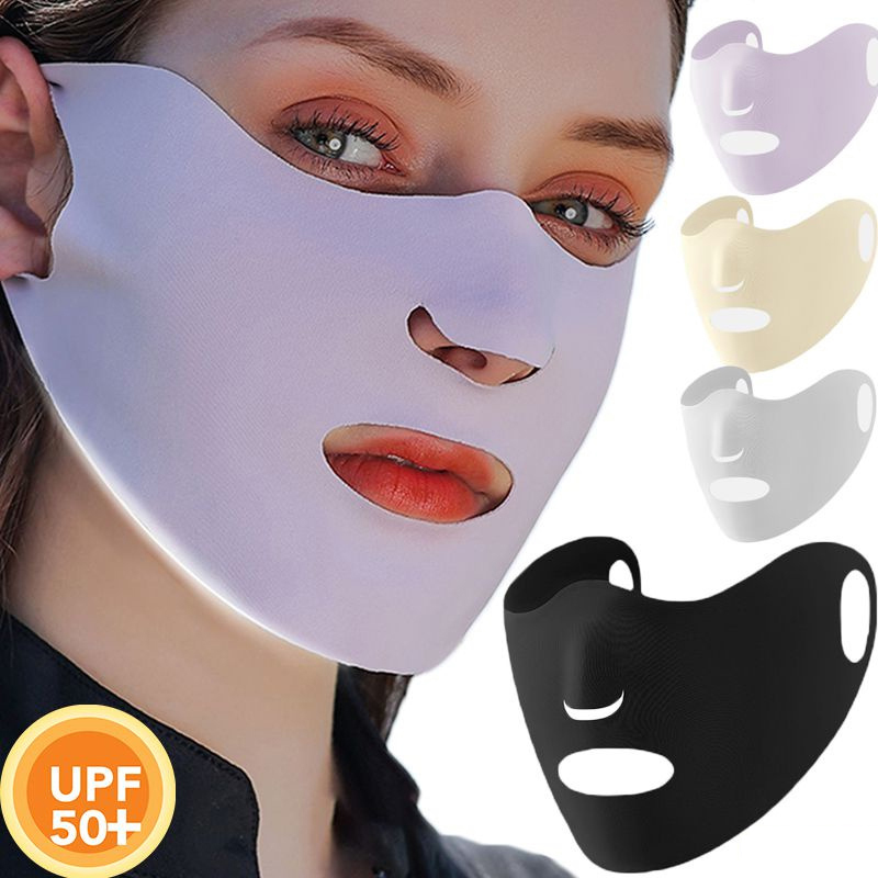 Ice Silk Sunscreen Mask Female - đánh giá và giá Sports Mask Breathable