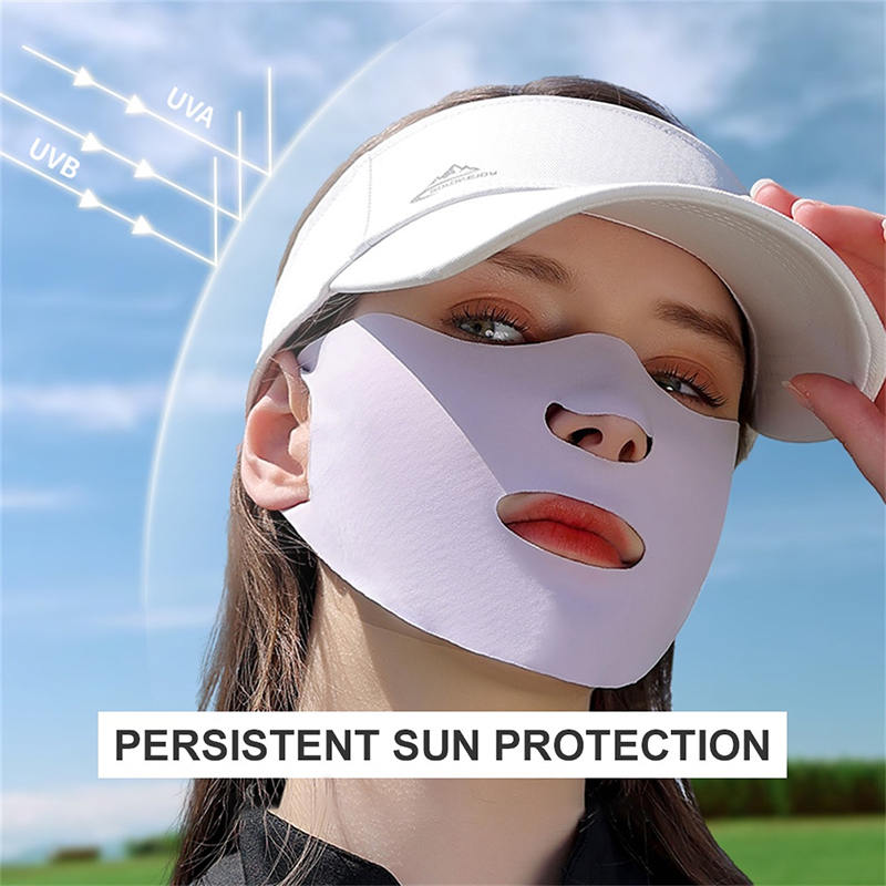 Ice Silk Sunscreen Mask Female - đánh giá và giá Sports Mask Breathable