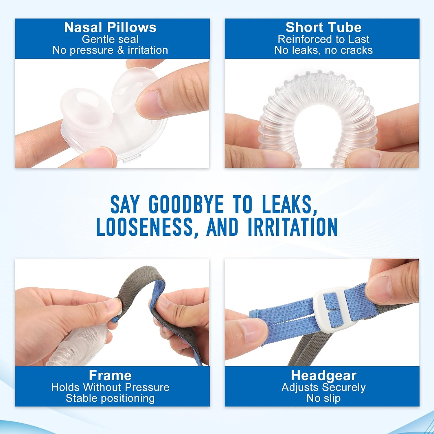 Compatible with P10 Nasal Pill - đánh giá và giá Silicone Mask Bracket