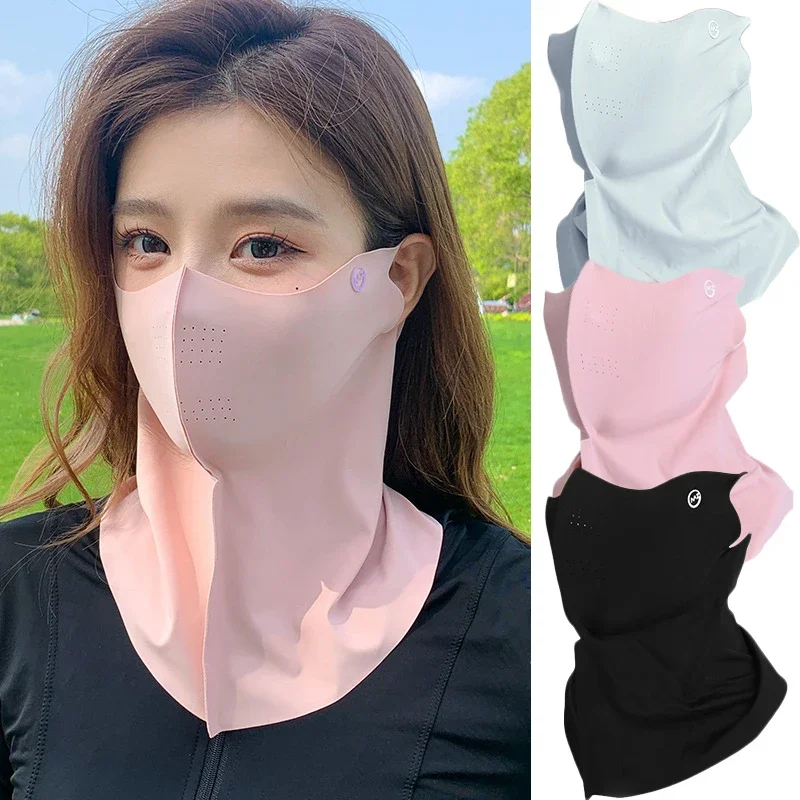 UV Protection Ice Silk Face Ma - đánh giá và giá Sports Mask Breathable